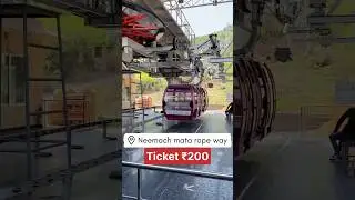 Ropeway experience #udaipur #rajasthantour #travel #guide #explore #youtubeshorts #viral
