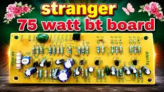 75 wat pt board/stranger amplifier bt board 75 wat/amplifier me pats murcha khakar tut gaya hai kya