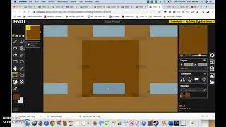 Building a basic tile set in Piskel - Pixel art