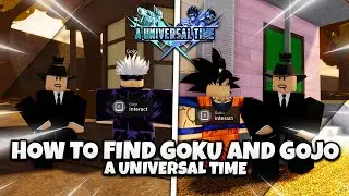 [AUT] HOW TO FIND GOJO AND GOKU | New Map