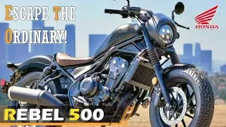 NEW HONDA REBEL 500 First Look :: A Rugged Retro Cruiser