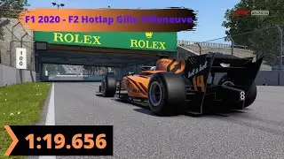 F1 2020 - F2 Hotlap Gilles Villeneuve (Updated)