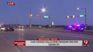 OCPD: 1 Dies In NW OKC Single-Vehicle Accident