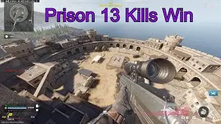 Warzone Verdansk Call Of Duty Black Ops 6 - Prison Full Gameplay 13 Kills  Solos Win (Kilo 141& HDR)