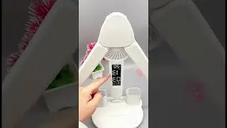 Brighten and Cool Your Space Smile E Store's Mini Smart Fan with Light! #minismartfan #fanwithlight