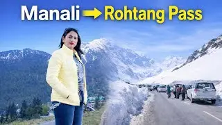 ❄️ Manali to Rohtak Journey | Snow Mountains to City Travel Vlog | Full Road Trip Experience 🚗🏔️