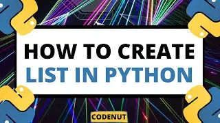 How to Create List in Python | Python Tutorial