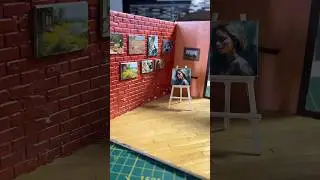 Часть 1. Комната художника в миниатюре