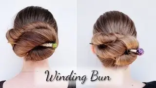 Haartraum Winding Bun Anleitung