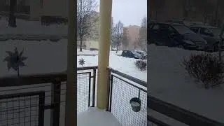 I znowu śnieg Słupsk 10.01.2026