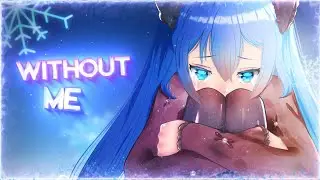 Halsey - Without Me (Lyrics)