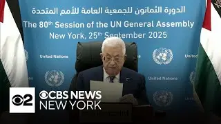 Palestinian president appeals for help in ending Israel's war in Gaza