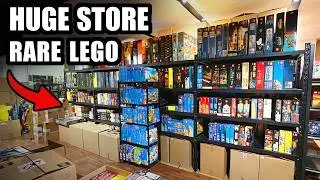 Огромный магазин LEGO с редкими и снятыми с производства наборами + множество покупок!