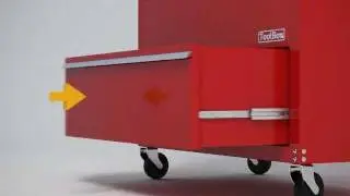 Soft close telescopic slide for heavy and wide drawers from Accuride