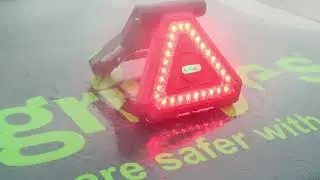 ​Road Safety Warning Light &ndash; 270&deg; Adjustable, 8H Runtime, Fast USB-C Charging!​