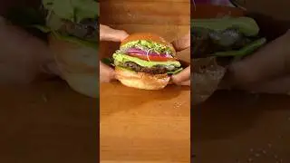 The best veggie burger #shorts #vegetarian