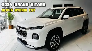 Grand Vitara Alpha Hybrid CVT ❤️ | Detailed Review 😍