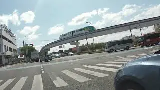 沖縄県_那覇市_安次嶺交差点・ゆいレール・・・Yuirail・monorail・Naha・Okinawa(20250320)