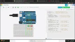 PERFORMANCE TASK 3.4Push Button Control System Using Tinkercad