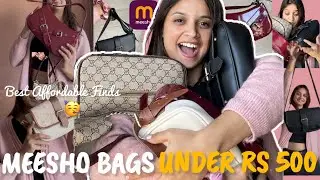 *HUGE* Messho Bag Haul | Affordable Handbags Under Budget | Best Meesho Bags 2026 🥰#meesho #viral 