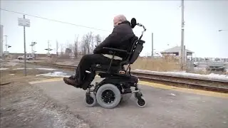 New Amysystems Alltrack Series G2 Power Wheelchair - Access to train station