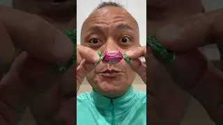 👂 ASMR AMERICA&rsquo;S ORIGINAL DUBBLE BUBBLE GUM WATERMELON FLAVOR AND EATING SOUNDS 👂 #asmr #shorts