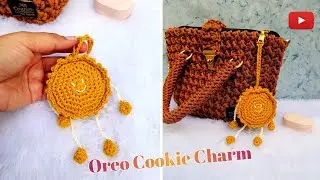 Crochet Oreo Cookie | Crochet Oreo Pouch | Crochet Purse Charm👜 | Crochet Pouch | Beginners Tutorial