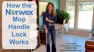 How to lock Norwex Mop Handle