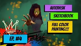 Episode 4 - Digital Painting Timelapse