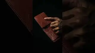 Cambridge Original Leather Wallet - Brown & Cherry | Belford England #originalleatherwallet #leather