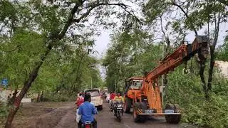 cyclone bilaspur 28may2019 vast air tread approx 70-80km approx