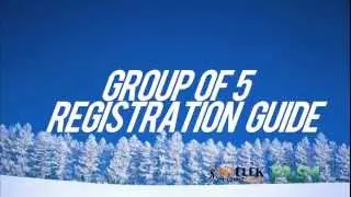 Group of 5 Registration Guide