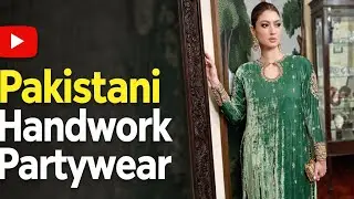 Handwork zardozi Pakistani Partywear