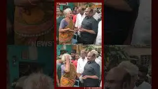 முன்னாள் அமைச்சரின் கையை பிடித்து கதறும் மூதாட்டி! | #chennaiflood #jayakumar #admk #newstamil24x7