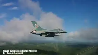 Amazing Cockpit View Of Republic of Indonesian Air Force's F 16 Fighting Falcon