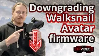 Понижение версии прошивки Walksnail Avatar