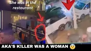 AKA shooter identified to be a woman 😳 NEW INSIDE CCTV FOOTAGE death stare