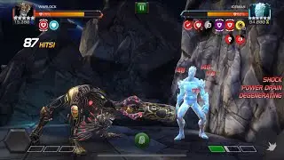 Warlock Vs Iceman Act 6.4.1 Succession | Mcoc