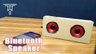 How to make a simple bluetooth speaker at home easily | Technically Weird |