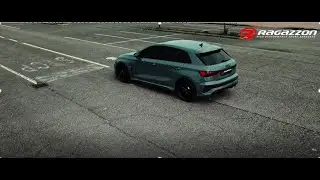 The special project created by the Ragazzon team for AUDI RS3 Sportback 2.5TFSI Quattro (294kW)
