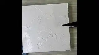 Creating surface texture for Encaustic