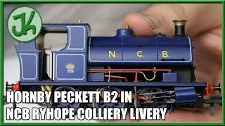 Hornby Peckett B2 in NCB Ryhope Colliery Livery - Unboxing and Review