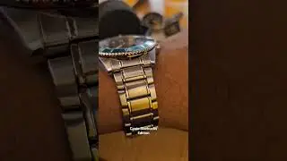 Casio Starbucks edition # green Bezel # Casio watch # Rolex look a like