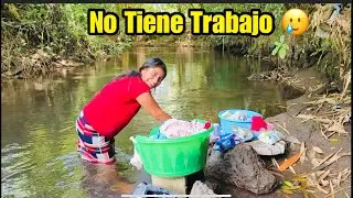 La más Trabajadora del Canal, Sonia Así Lava Su Ropa 