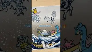 New Pokemon Center Playmat!!! 🔥🚀⚡️🌊 #pokemon #pokemontcg #lugia #playmat #collect #subscribe ribe