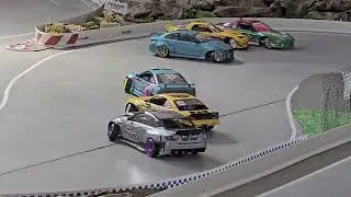 Overdose Galm Beastmoded first run @ Venice rc drift track in Italy