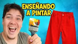 Pinceladas en tela