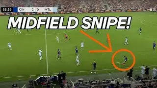 Luca Orellano 79.8 YARD MIDFIELD FREE KICK GOLAZO vs. CF Montr&eacute;al!