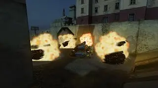 Tanki Online - 1994 + KOA vs sRev + LGNDS + 052 + AKA | Parkour Fight