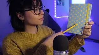 ASMR Guess The Word, Air Tracing (Writing Sounds)